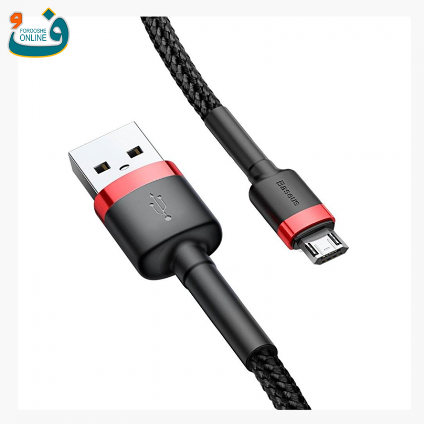 کابل تبدیل USB به microUSB باسئوس مدل Cafule طول ۱ متر