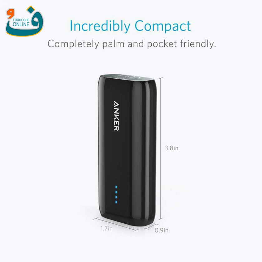 شارژر همراه انکر مدل A1211 Astro E1 با ظرفیت 5200 میلی آمپر ساعت