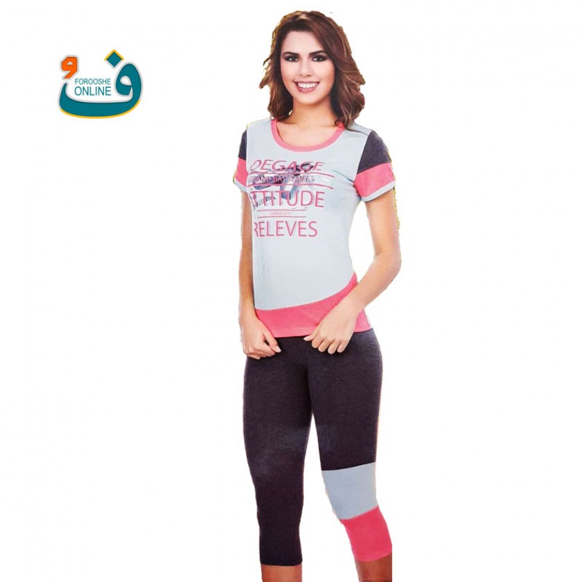 ست تیشرت شلوار ? مدل: MOM style(مام استایل)? 