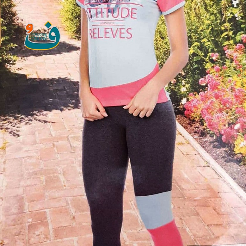 ست تیشرت شلوار ? مدل: MOM style(مام استایل)? 
